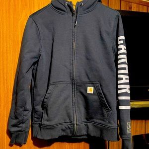 Women’s fleece lined, Rain defender, Carhartt Hoodie GUC